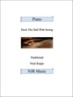 Deck The Hall With Swing piano sheet music cover